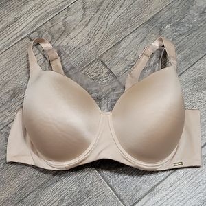 City Chic 44DD Full coverage beige under wire bra